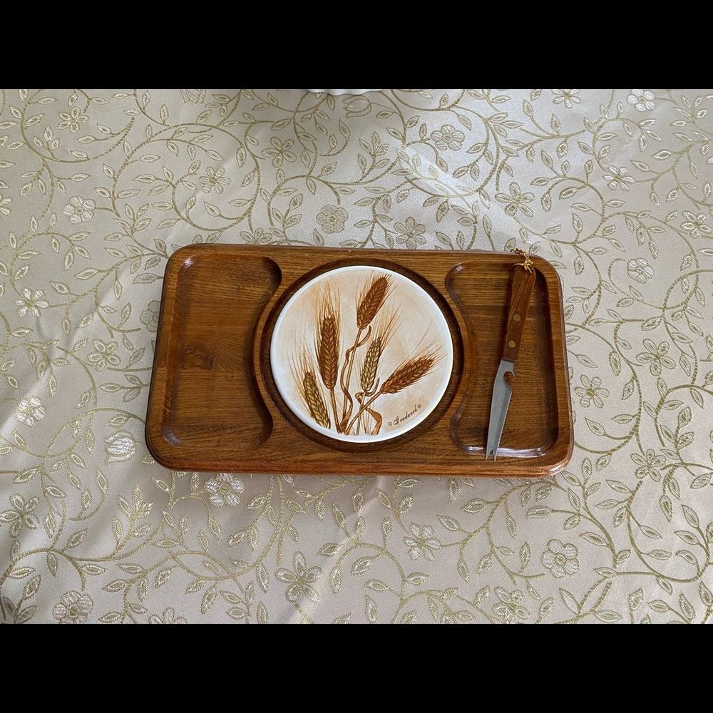 Vintage Charcuterie Board by Goodwood 13 x 7 inches